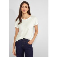 STREET ONE Shirttop, in Unifarbe von Street One