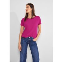 STREET ONE Shirttop, in Unifarbe von Street One