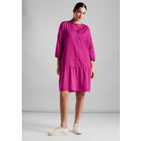 STREET ONE Sommerkleid Ohne Taschen mit Volant am Saum STREET ONE Sommerkleid Ohne Taschen mit Volant am Saum von Street One