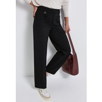 STREET ONE Stoffhose Straight Leg, High Waist STREET ONE Stoffhose Straight Leg, High Waist von Street One