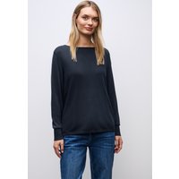 STREET ONE Strickpullover aus elastischem Materialmix STREET ONE Strickpullover aus elastischem Materialmix von Street One