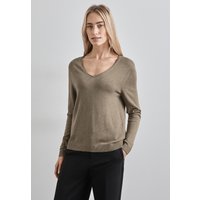 STREET ONE Strickpullover mit V-Ausschnitt STREET ONE Strickpullover mit V-Ausschnitt von Street One