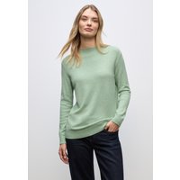 STREET ONE Strickpullover mit feiner Rollkante STREET ONE Strickpullover mit feiner Rollkante von Street One