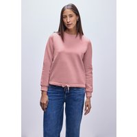 STREET ONE Sweatshirt mit Tunnelzug am Saum STREET ONE Sweatshirt mit Tunnelzug am Saum von Street One