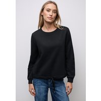 STREET ONE Sweatshirt mit Tunnelzug am Saum STREET ONE Sweatshirt mit Tunnelzug am Saum von Street One