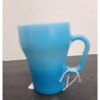 Fire King Blue Coca Cola Tasse von StreetFaireAntiques
