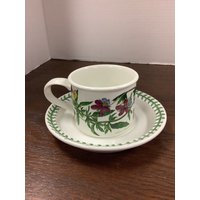 Portmeirion Teetasse Mit Untertasse von StreetFaireAntiques