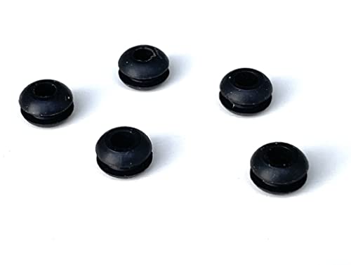 5x Gummitüllen Kabeltüllen 5mm x 3mm – Kabeldurchführung, doppelseitiger Kabelschutz, hochwertige Gummidichtung passend für Motorrad & Roller Gaszug, Bremsleitung & Bowdenzug – Schnelles Einschnappen 5x Gummitüllen Kabeltüllen 5mm x 3mm – Kabeldurchführung, doppelseitiger Kabelschutz, hochwertige Gummidichtung passend für Motorrad & Roller Gaszug, Bremsleitung & Bowdenzug – Schnelles Einschnappen von Streetparts24