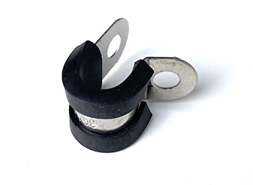 Kabelführung Kabelschelle Rohrschelle Halterungsschelle 8mm – Universal Halter passend für Tachowelle, Bremsleitung, Stromkabel und mehr von Streetparts24