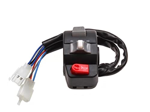 Lenkerschalter Blinker Hupe Licht Schalter links passend für Kymco Agility RS Super 8 50 125 People Yup Super 9 Top Boy Filly – Ersatzschalter links Lenkerschalter Blinker Hupe Licht Schalter links passend für Kymco Agility RS Super 8 50 125 People Yup Super 9 Top Boy Filly – Ersatzschalter links von Streetparts24
