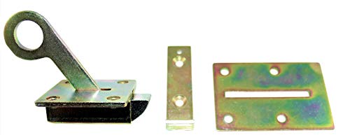 Bodenlukenschnäpper verzinkt , Ausführung : mit kurzem Hebel, Gesamtlänge : 16 mm von Strenger