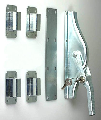 Tortreibriegel aufliegend sperrbar, 16 x 16 mm, Hub 30 mm, Stahl hell verzinkt ; 1 Stück Tortreibriegel aufliegend sperrbar, 16 x 16 mm, Hub 30 mm, Stahl hell verzinkt ; 1 Stück von Strenger