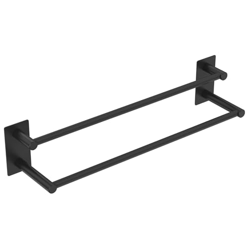 Handtuchhalter Bad Ohne Bohren Zweiarmig Handtuch Stange Badezimmer Doppel Edelstahl SUS304 Badetuchhalter Selbstklebender Handtuchstange 74.5 cm Wandmontage Gebürstet, Matt-schwarz Handtuchhalter Bad Ohne Bohren Zweiarmig Handtuch Stange Badezimmer Doppel Edelstahl SUS304 Badetuchhalter Selbstklebender Handtuchstange 74.5 cm Wandmontage Gebürstet, Matt-schwarz von Strength Enemy