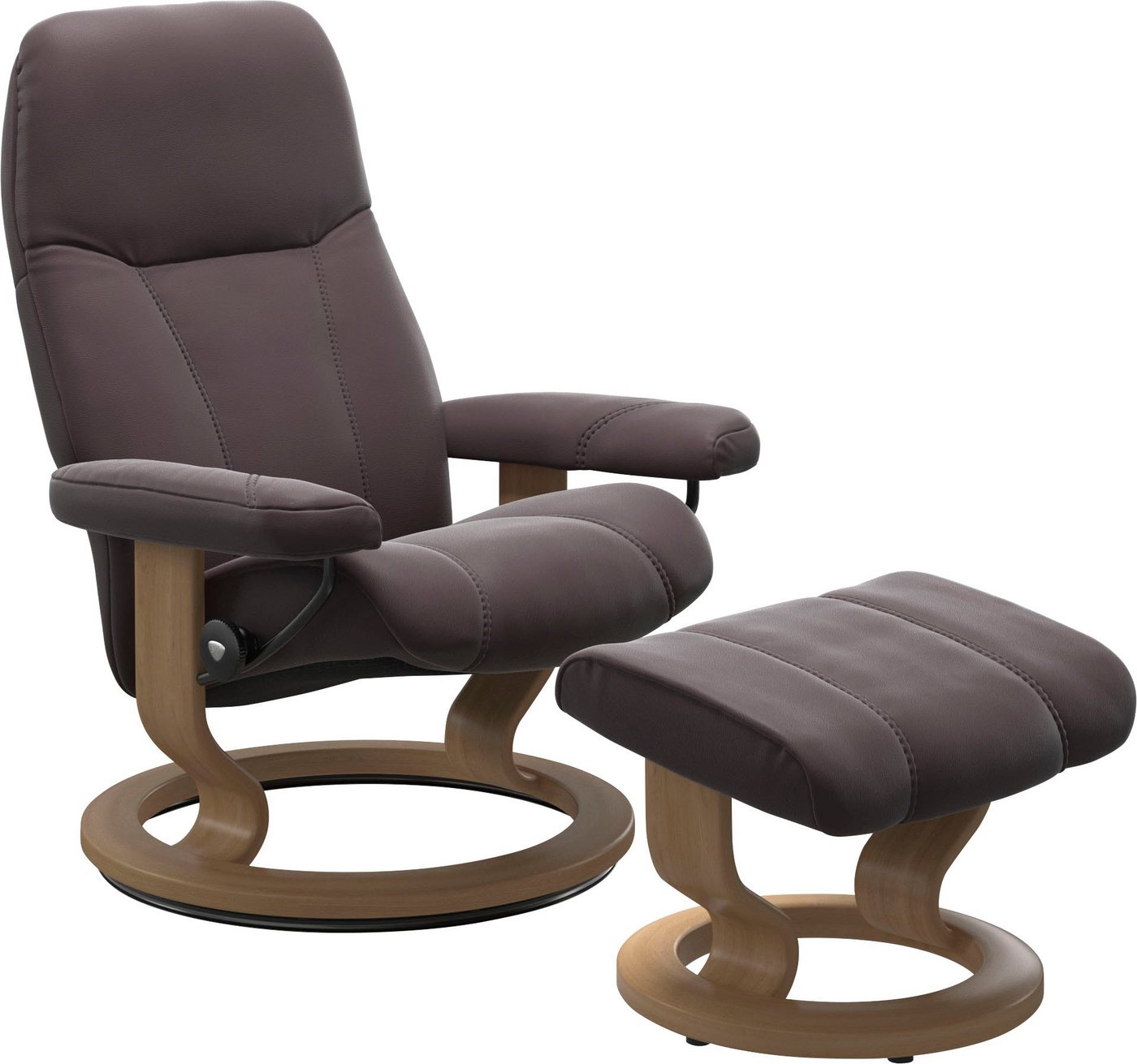 Stressless® Fußhocker Consul, mit Classic Base, Gestell Eiche von Stressless®