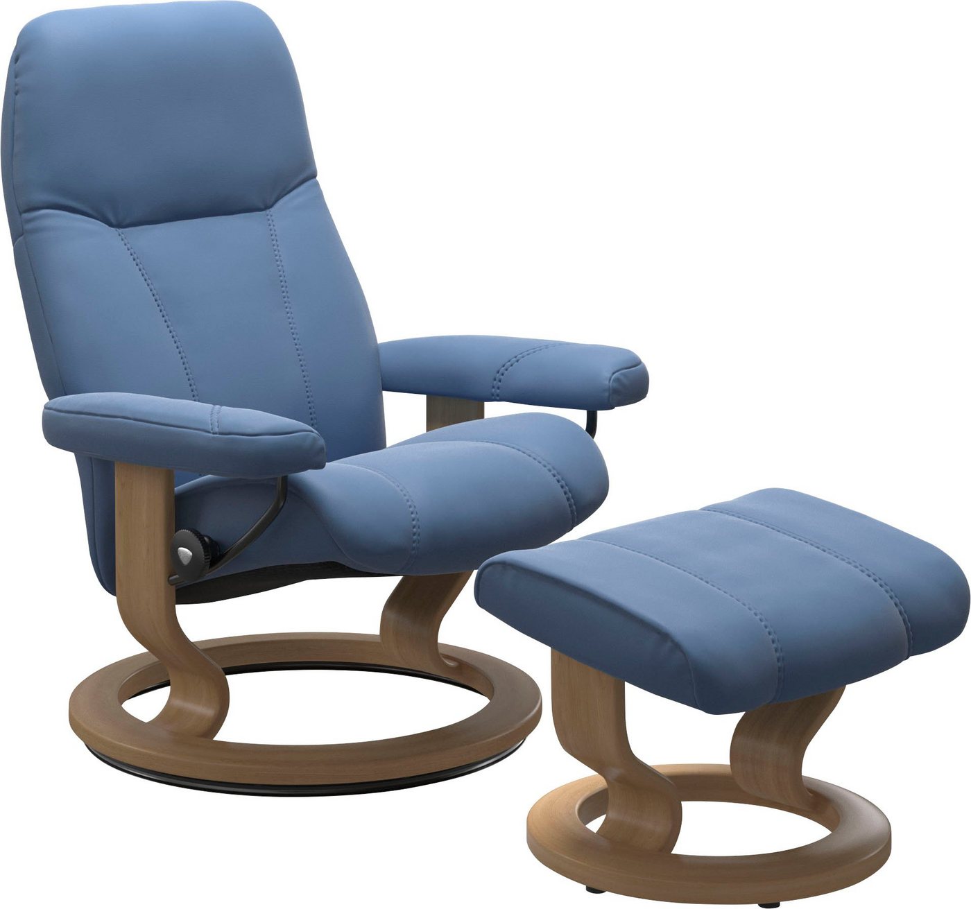 Stressless® Fußhocker Consul, mit Classic Base, Gestell Eiche von Stressless®