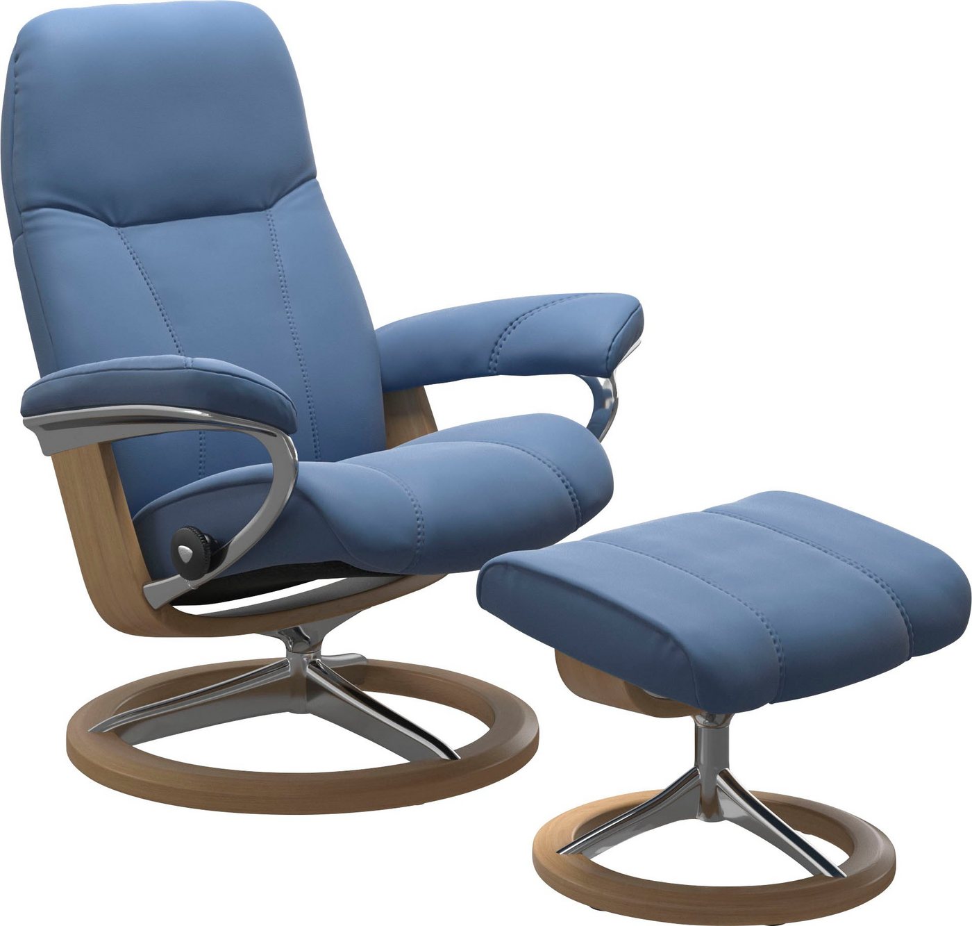 Stressless® Fußhocker Consul, mit Signature Base, Gestell Eiche von Stressless®