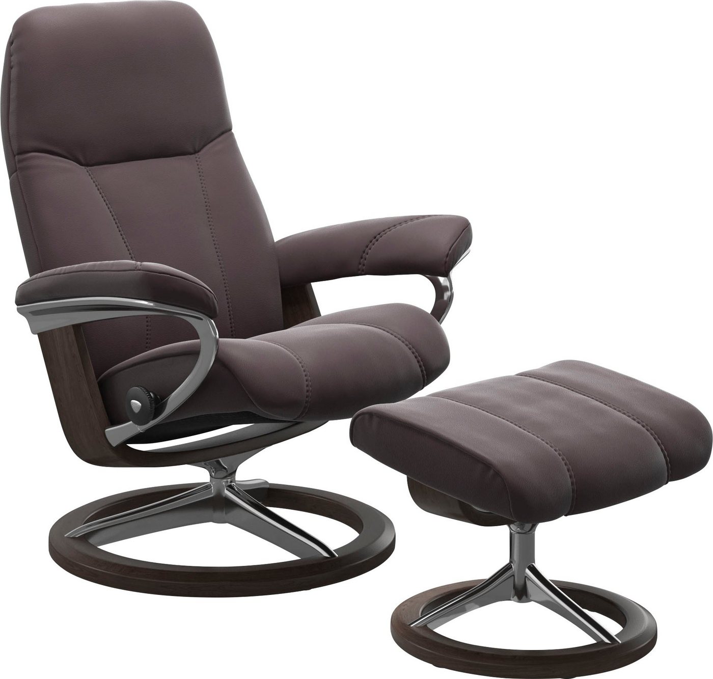 Stressless® Fußhocker Consul, mit Signature Base, Gestell Wenge von Stressless®