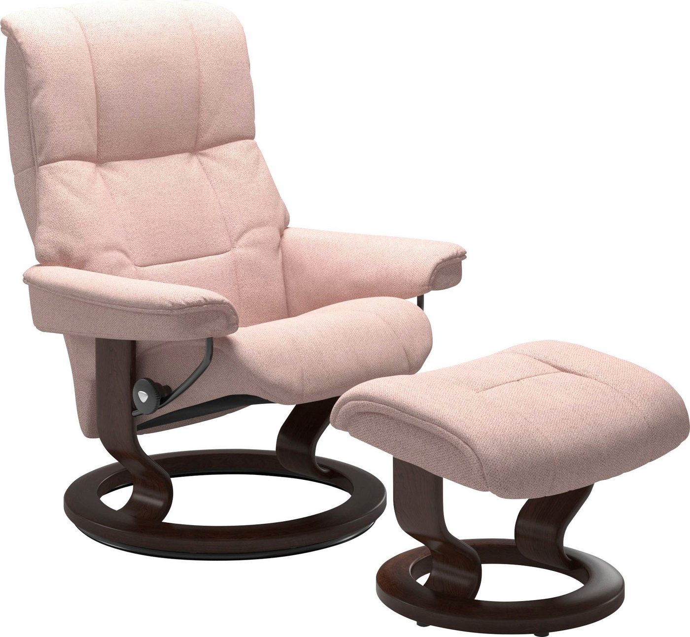 Stressless® Fußhocker Mayfair, mit Classic Base, Gestell Braun von Stressless®