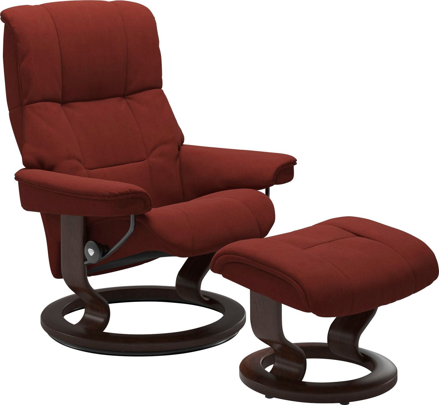 Stressless® Fußhocker Mayfair, mit Classic Base, Gestell Braun von Stressless®