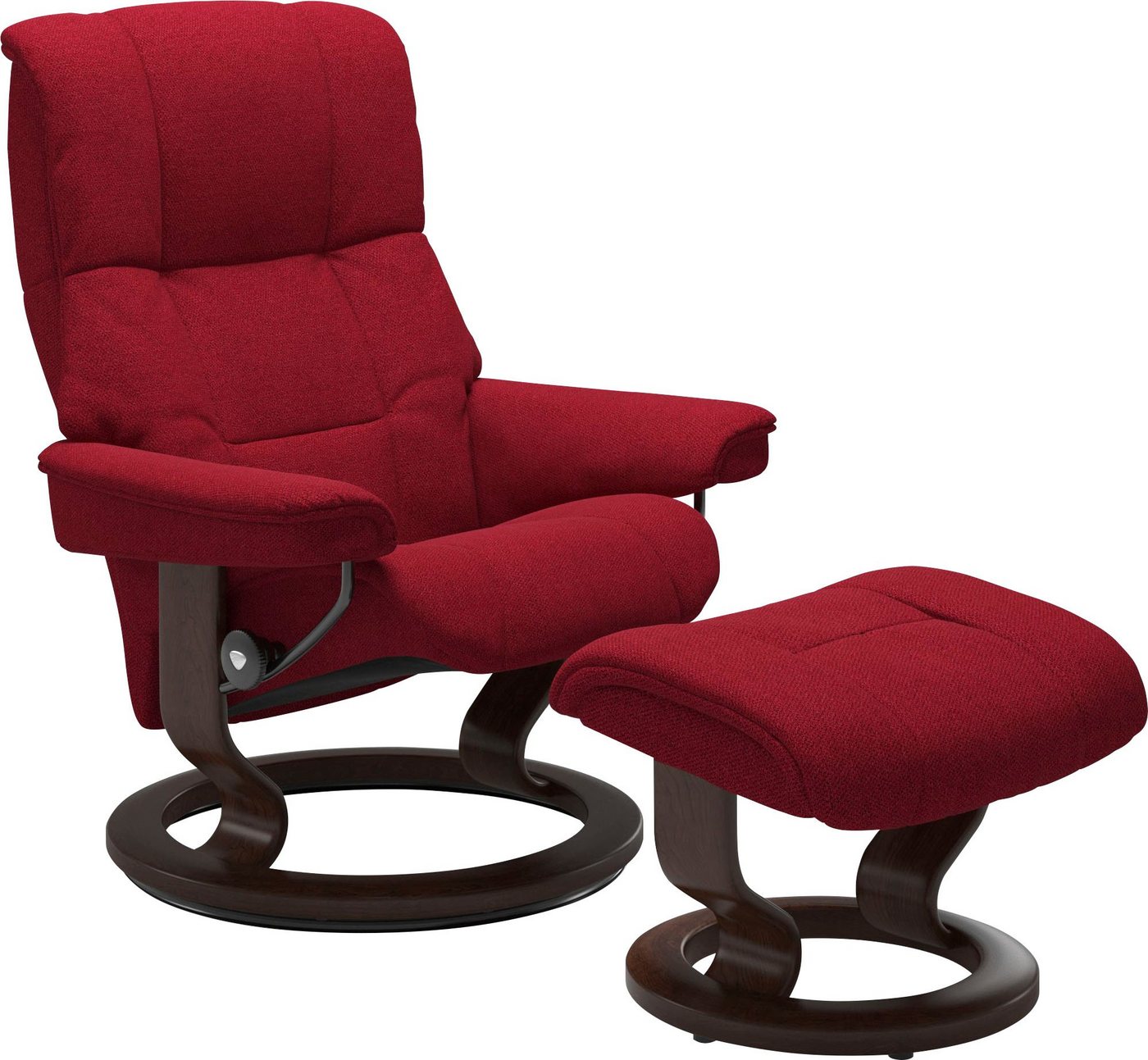 Stressless® Fußhocker Mayfair, mit Classic Base, Gestell Braun von Stressless®