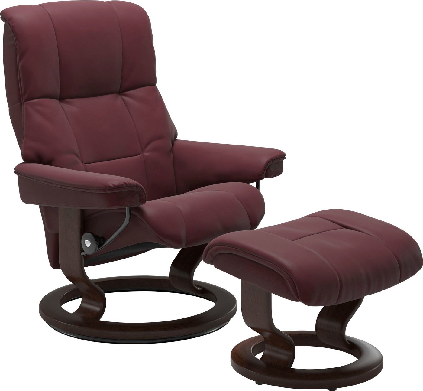 Stressless® Fußhocker Mayfair, mit Classic Base, Gestell Braun von Stressless®