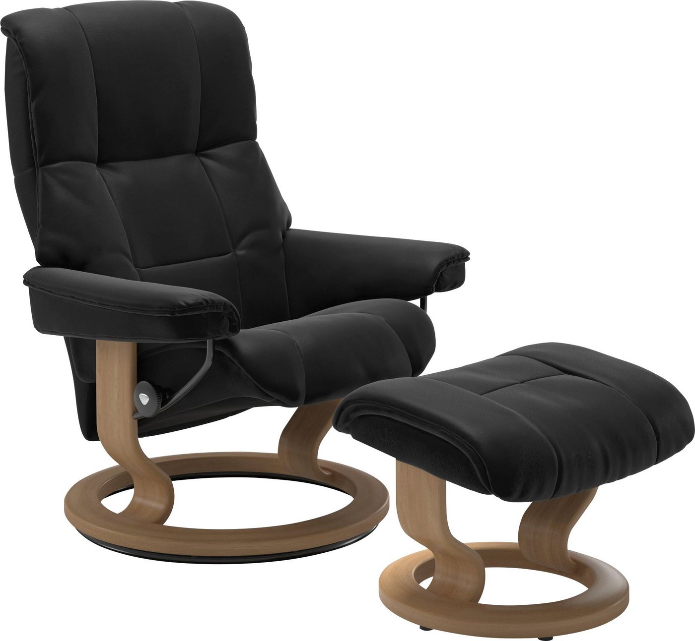 Stressless® Fußhocker Mayfair, mit Classic Base, Gestell Eiche von Stressless®