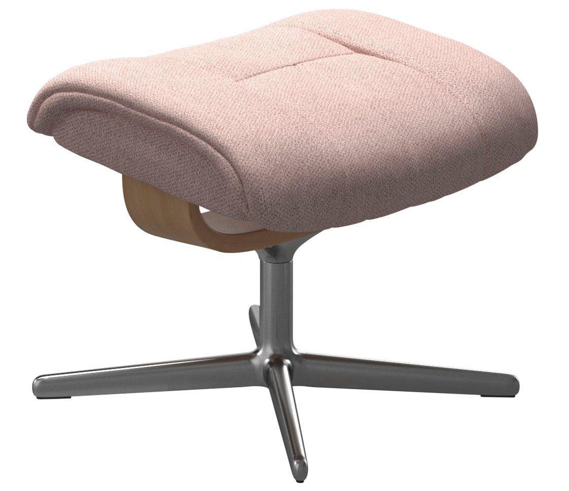 Stressless® Fußhocker Mayfair, mit Cross Base, Größe S, M & L, Holzakzent Eiche von Stressless®