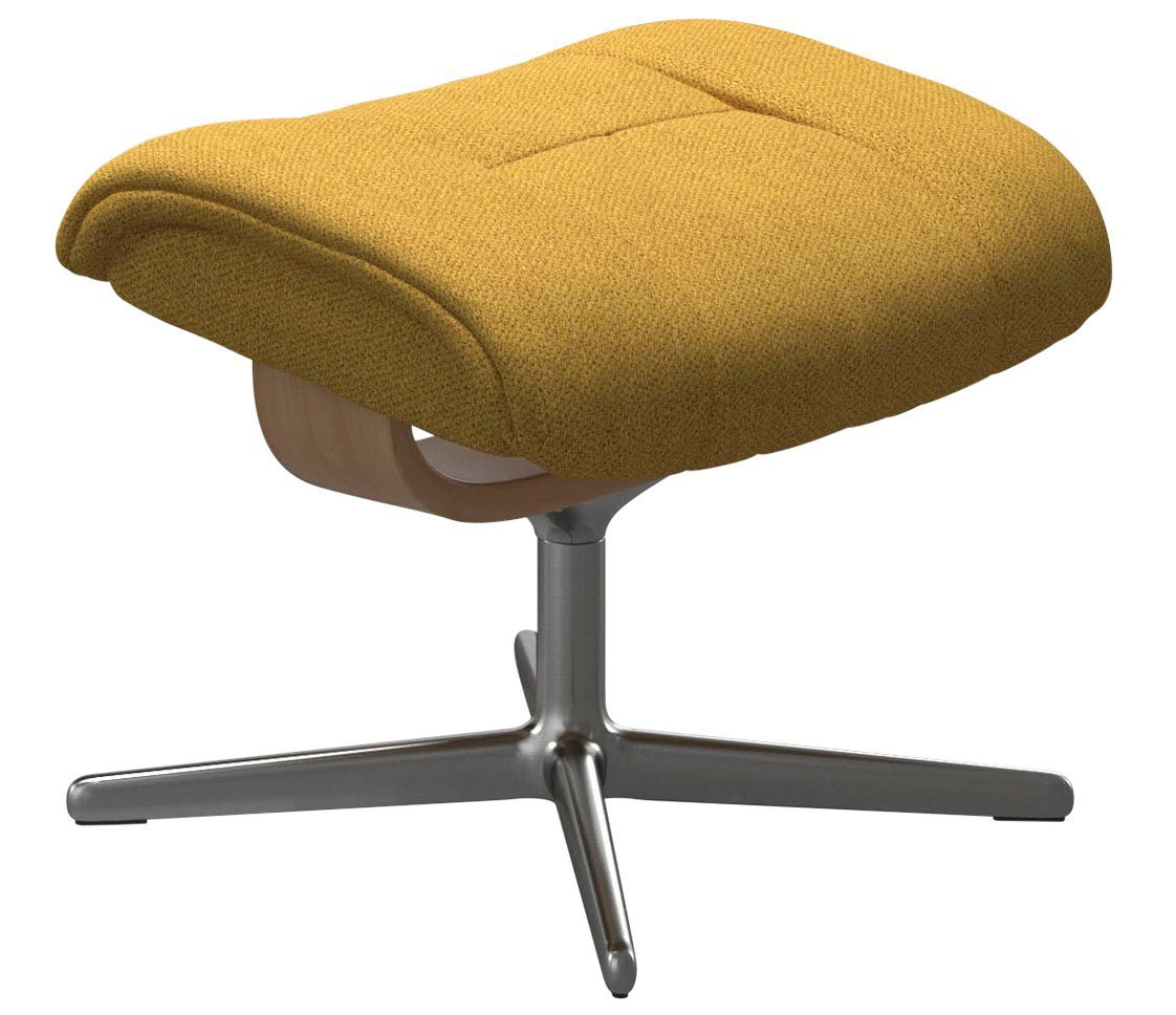 Stressless® Fußhocker Mayfair, mit Cross Base, Größe S, M & L, Holzakzent Eiche von Stressless®