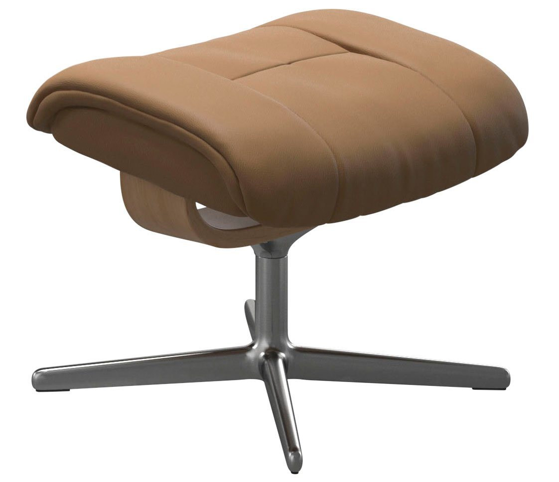 Stressless® Fußhocker Mayfair, mit Cross Base, Größe S, M & L, Holzakzent Eiche von Stressless®