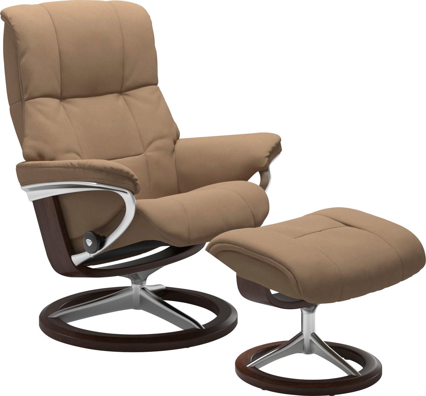 Stressless® Fußhocker Mayfair, mit Signature Base, Gestell Braun von Stressless®