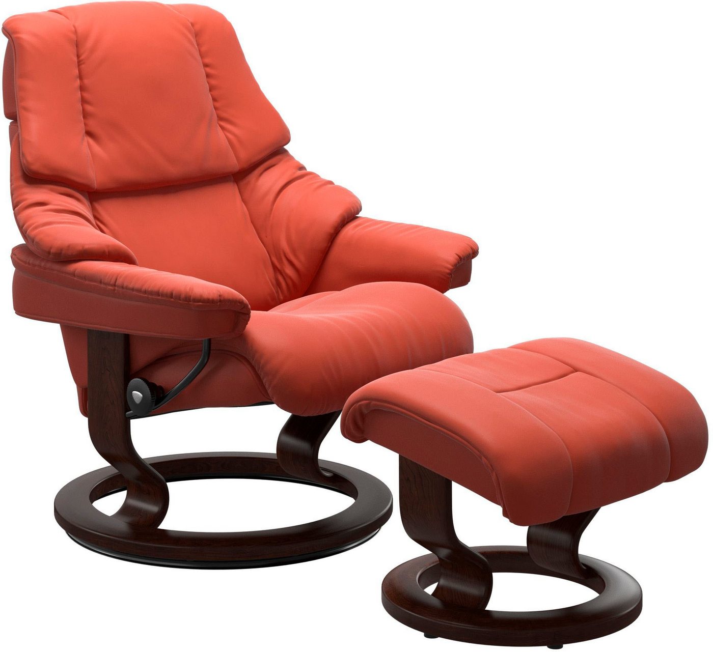 Stressless® Fußhocker Reno, mit Classic Base, Gestell Braun von Stressless®