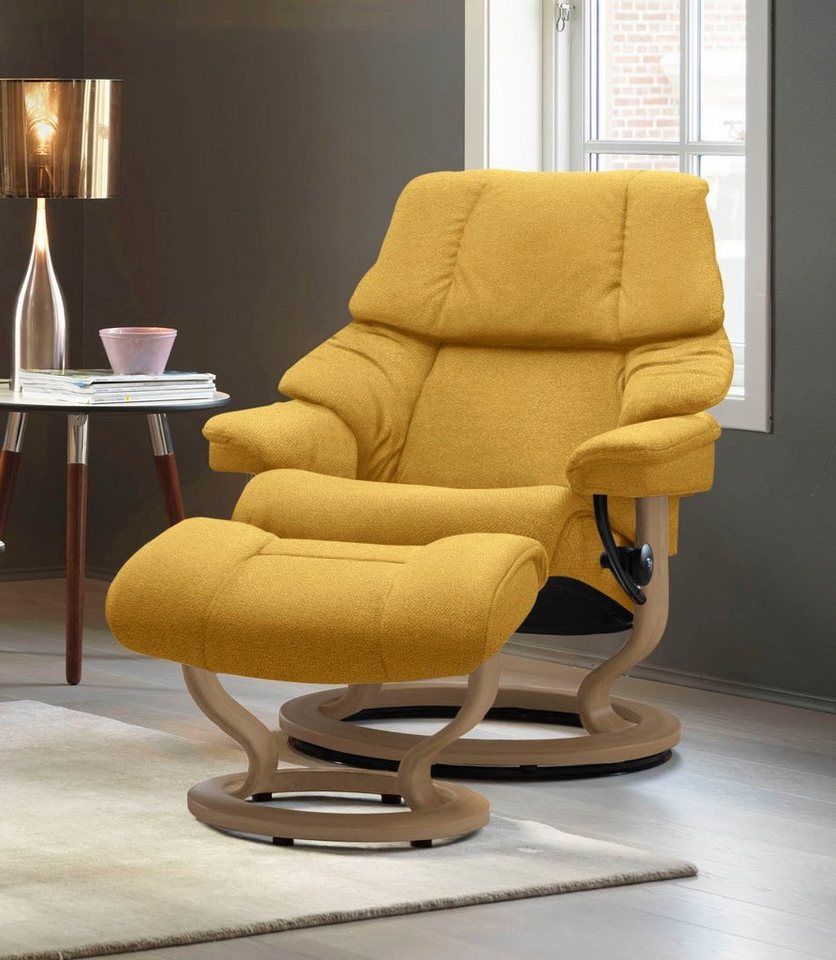 Stressless® Fußhocker Reno, mit Classic Base, Gestell Eiche von Stressless®