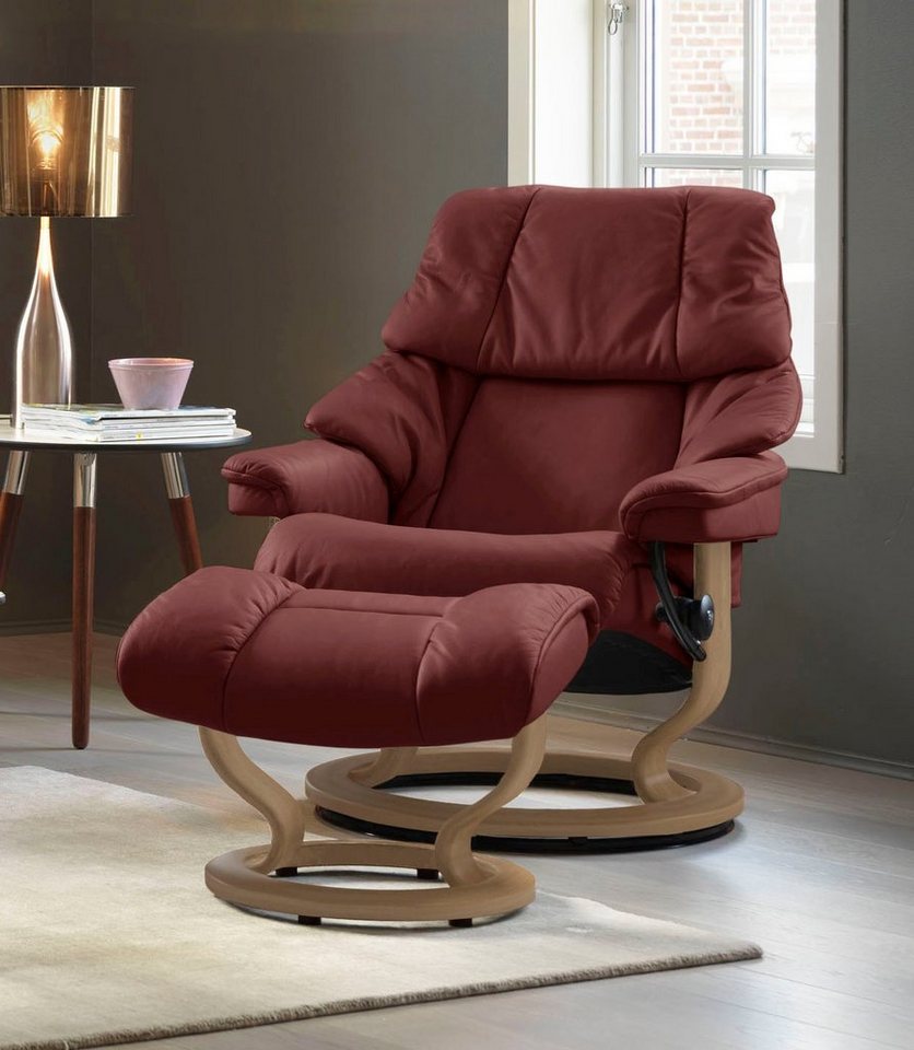 Stressless® Fußhocker Reno, mit Classic Base, Gestell Eiche von Stressless®