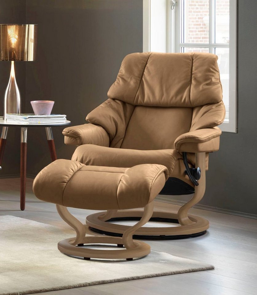 Stressless® Fußhocker Reno, mit Classic Base, Gestell Eiche von Stressless®