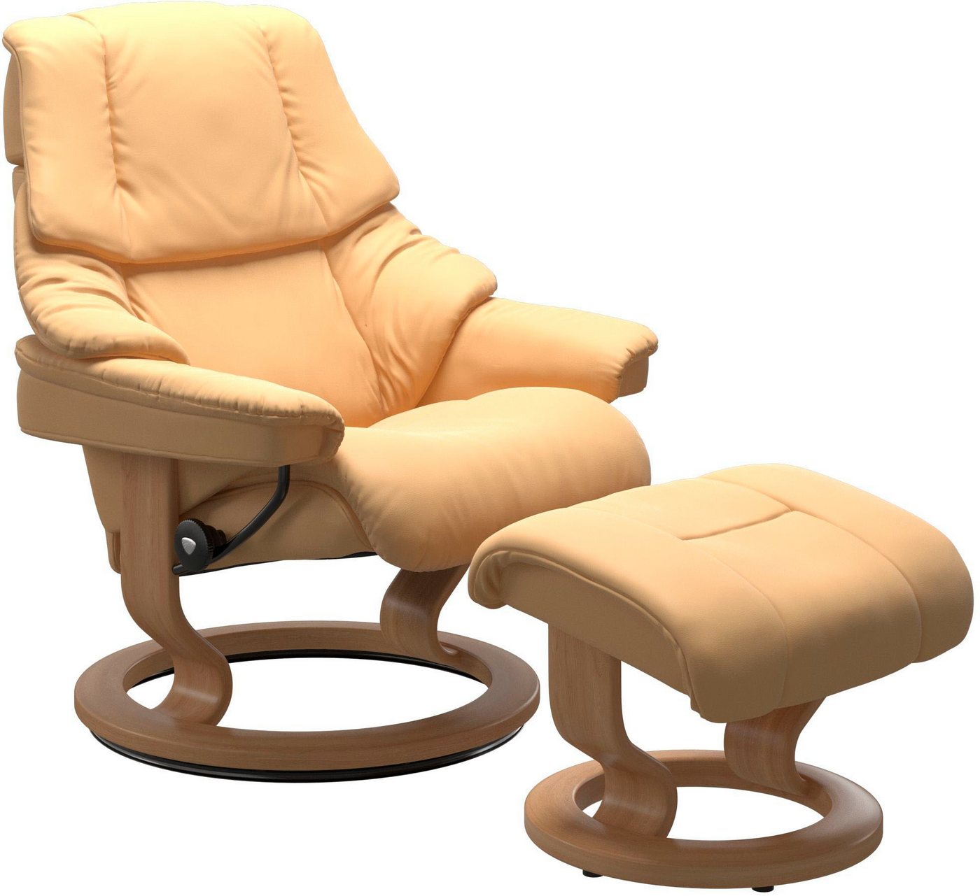 Stressless® Fußhocker Reno, mit Classic Base, Gestell Eiche von Stressless®