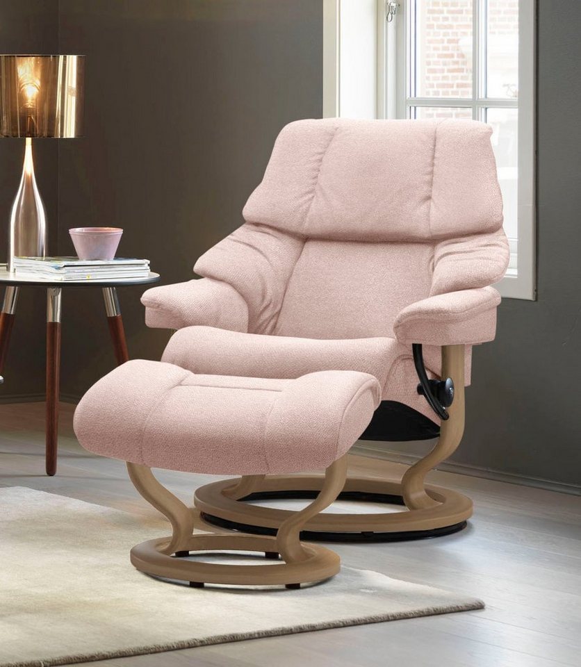 Stressless® Fußhocker Reno, mit Classic Base, Gestell Eiche von Stressless®