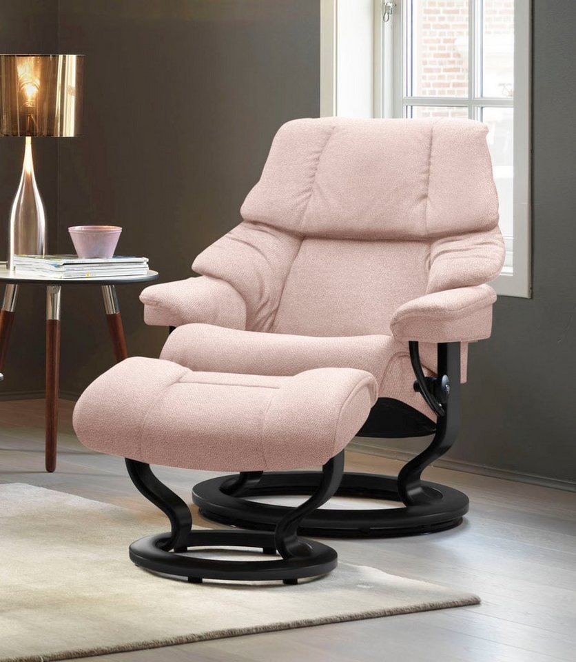 Stressless® Fußhocker Reno, mit Classic Base, Gestell Schwarz von Stressless®