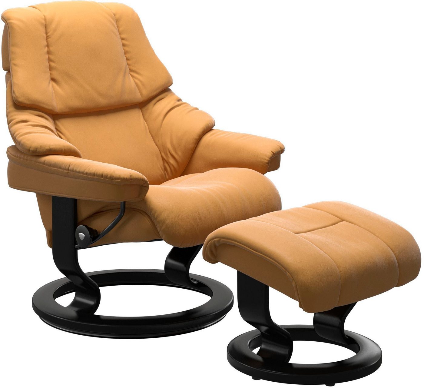 Stressless® Fußhocker Reno, mit Classic Base, Gestell Schwarz von Stressless®