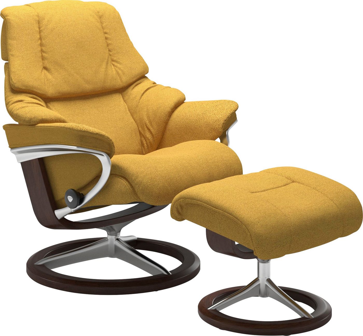 Stressless® Fußhocker Reno, mit Signature Base, Gestell Braun von Stressless®