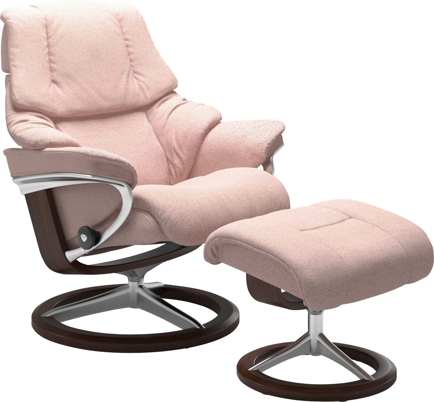 Stressless® Fußhocker Reno, mit Signature Base, Gestell Braun von Stressless®