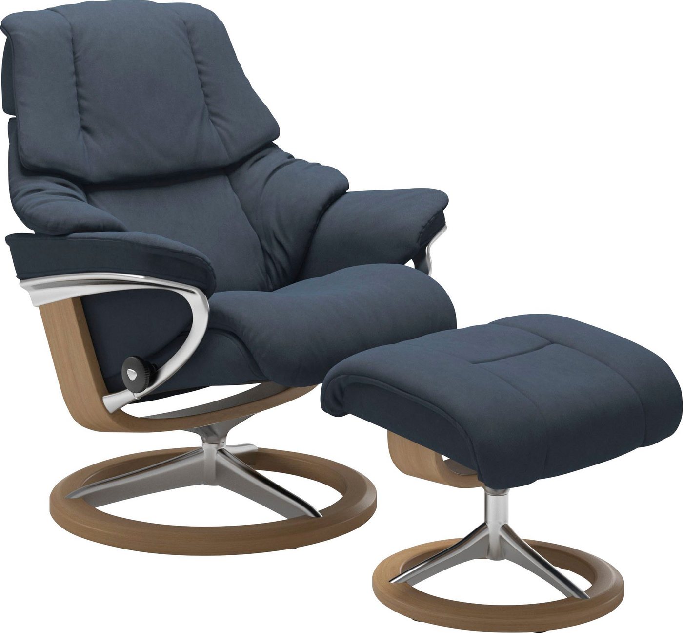 Stressless® Fußhocker Reno, mit Signature Base, Gestell Eiche von Stressless®