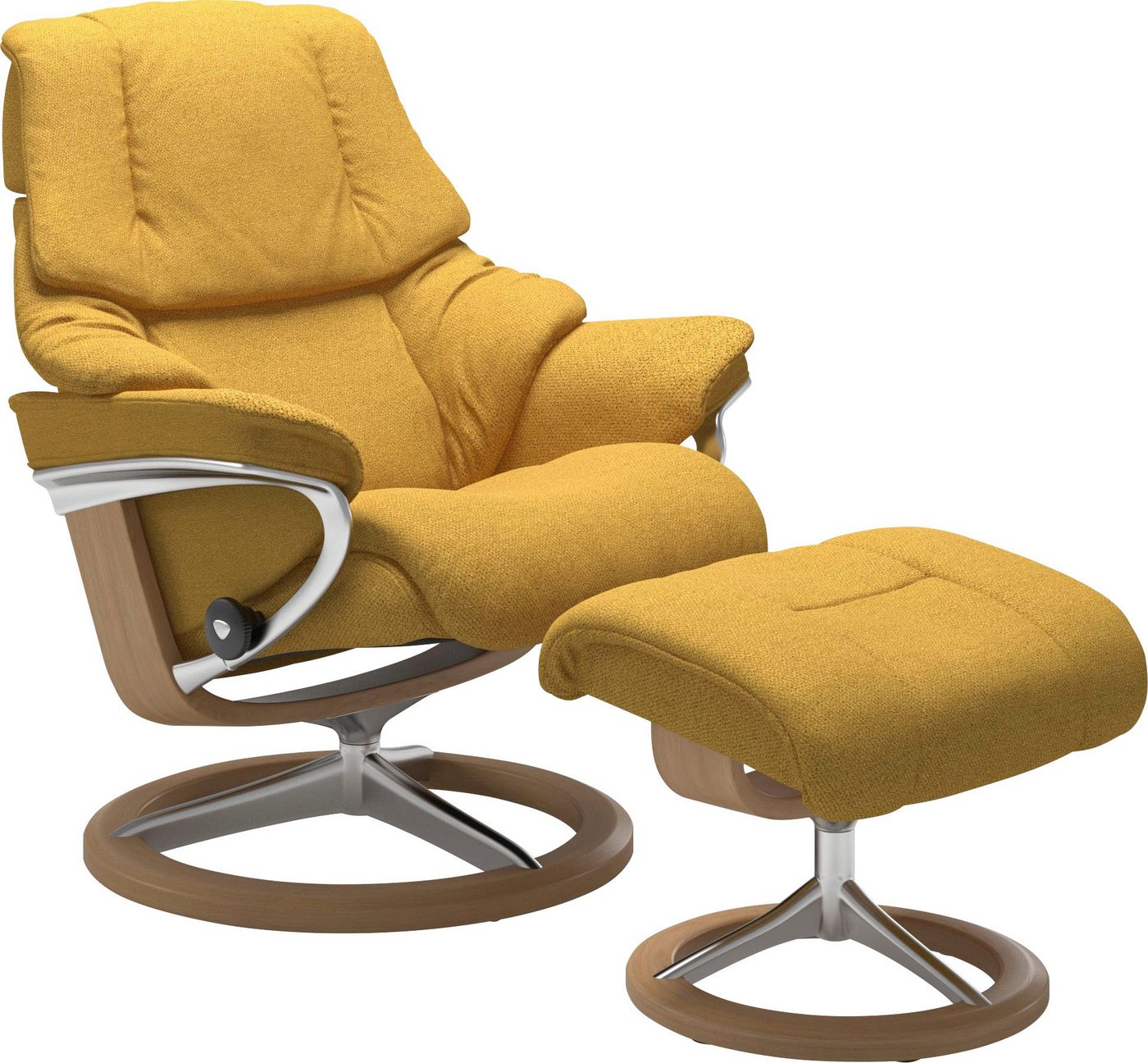 Stressless® Fußhocker Reno, mit Signature Base, Gestell Eiche von Stressless®