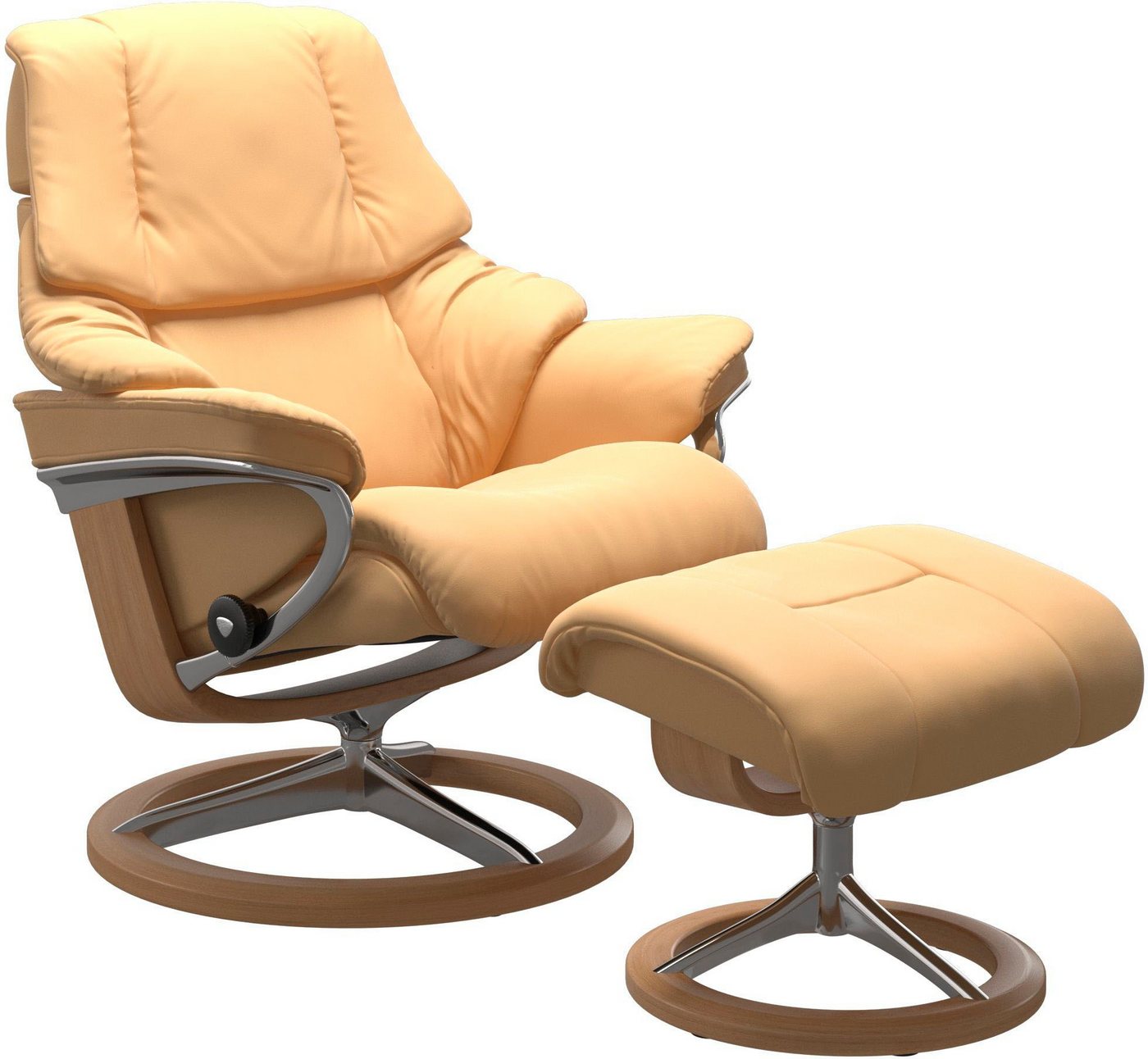 Stressless® Fußhocker Reno, mit Signature Base, Gestell Eiche von Stressless®