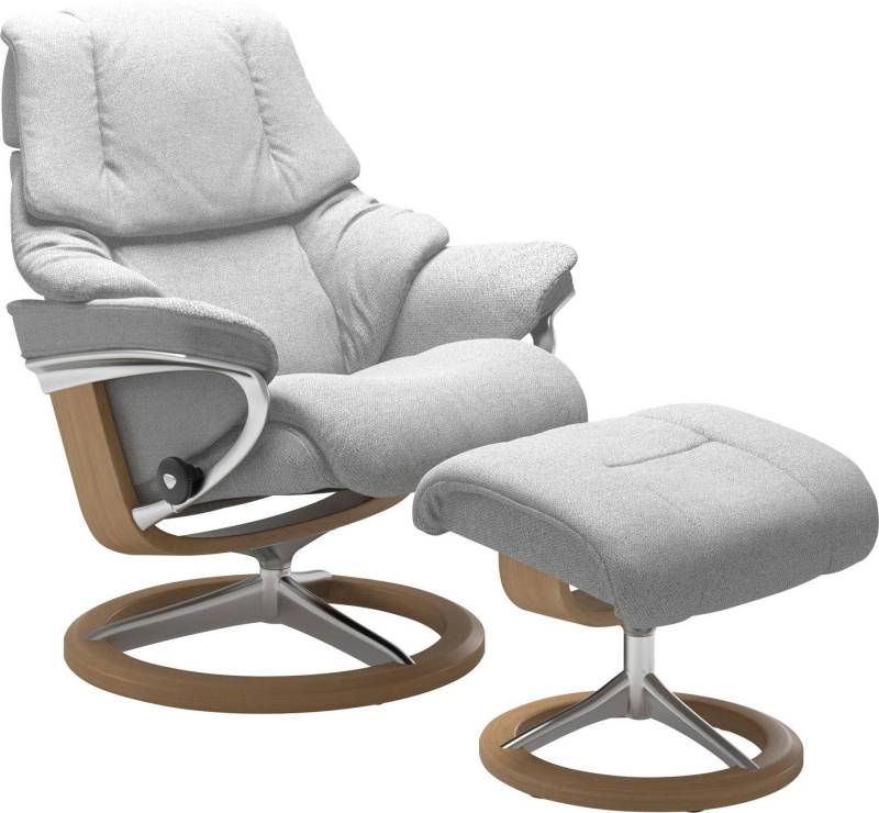 Stressless® Fußhocker Reno, mit Signature Base, Gestell Eiche von Stressless®