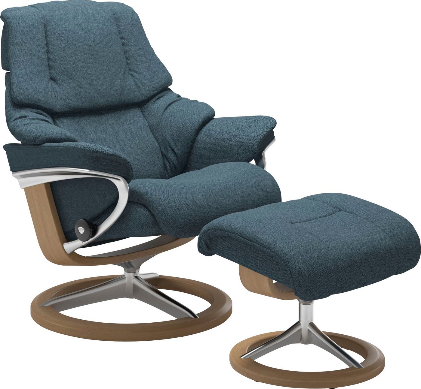 Stressless® Fußhocker Reno, mit Signature Base, Gestell Eiche von Stressless®