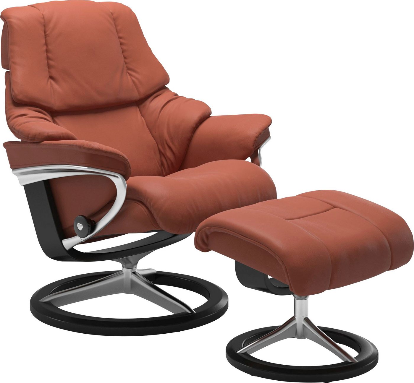 Stressless® Fußhocker Reno, mit Signature Base, Gestell Schwarz von Stressless®