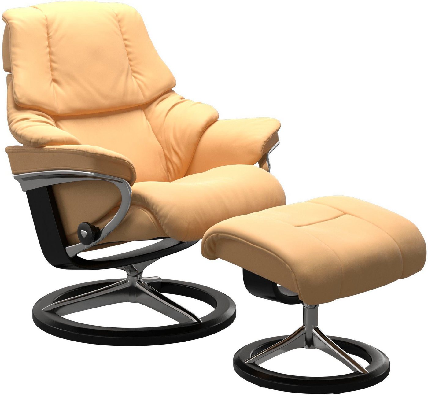 Stressless® Fußhocker Reno, mit Signature Base, Gestell Schwarz von Stressless®