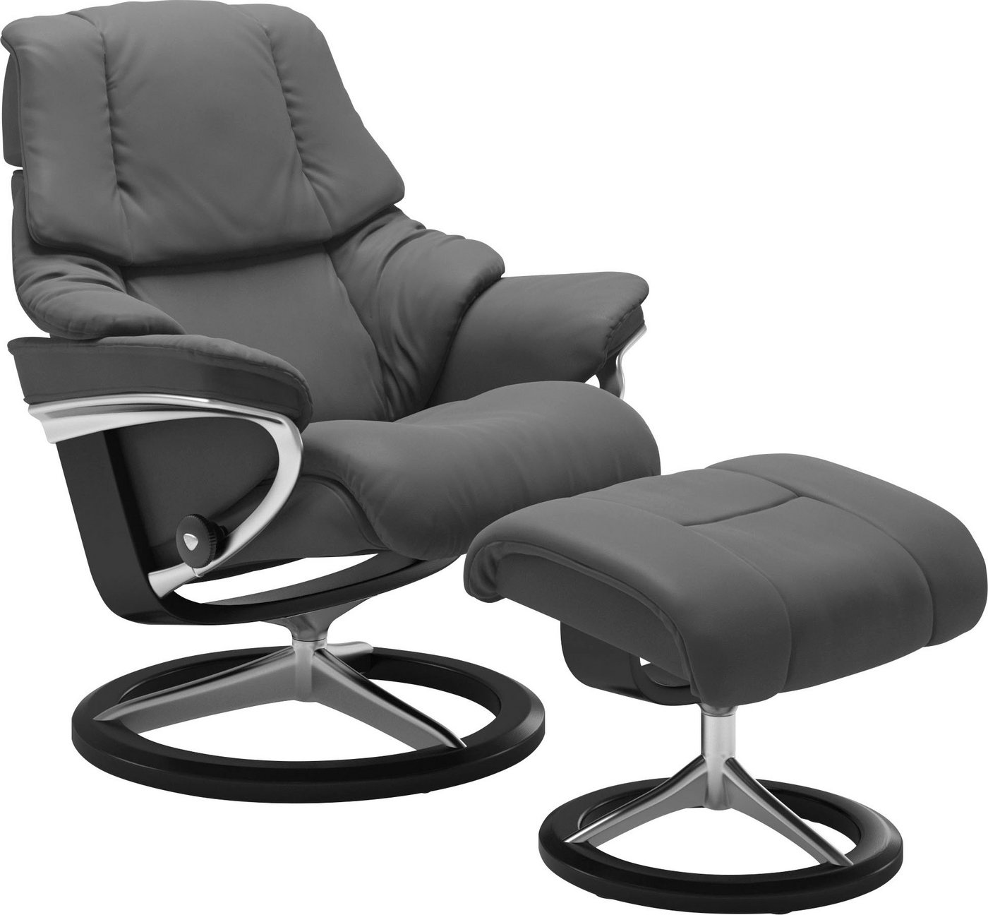 Stressless® Fußhocker Reno, mit Signature Base, Gestell Schwarz von Stressless®