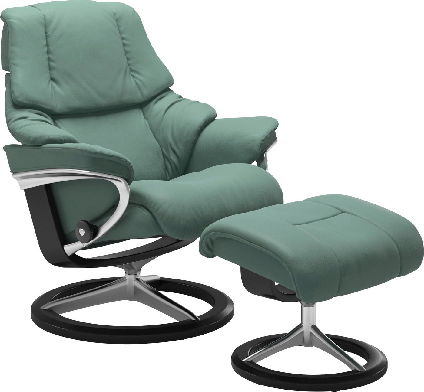 Stressless® Fußhocker Reno, mit Signature Base, Gestell Schwarz von Stressless®