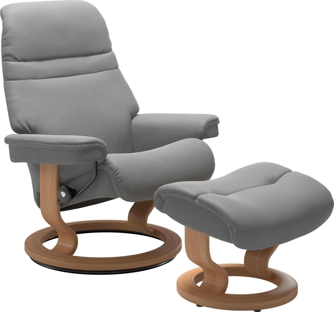 Stressless® Fußhocker Sunrise, mit Classic Base, Gestell Eiche von Stressless®